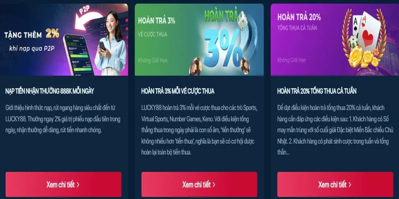 Ưu đãi VIP www888